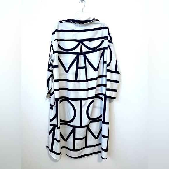 Good Times Spring Elegant Shirt Dress Women Button Long Sleeve - Picture 3 of 6